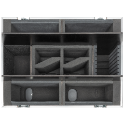 	Flight cases éclairage - Showtec - Case pour 4x Helix M1000/M1100