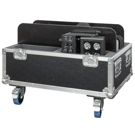 Flight cases éclairage - Showtec - Case pour 4x Helix M1000/M1100