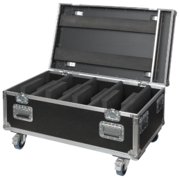 	Flight cases éclairage - Showtec - Case pour 4x Helix S5000