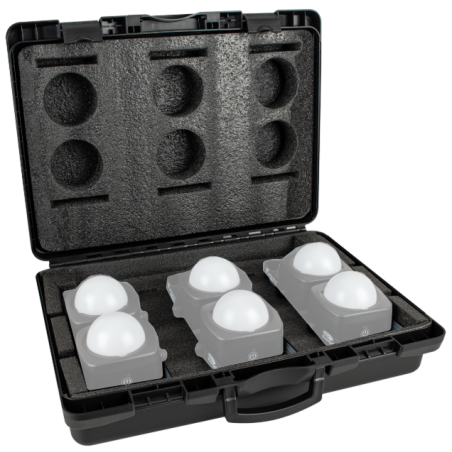 Flight cases éclairage - Showtec - Case pour 6x EventDOT 15