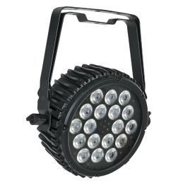 	Projecteurs PAR LED - Showtec - Compact Par 18 MKII (Noir)