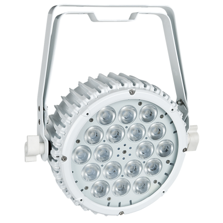 Projecteurs PAR LED - Showtec - Compact Par 18 MKII (Blanc)