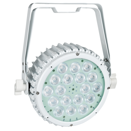 Projecteurs PAR LED - Showtec - Compact Par 18 MKII (Blanc)