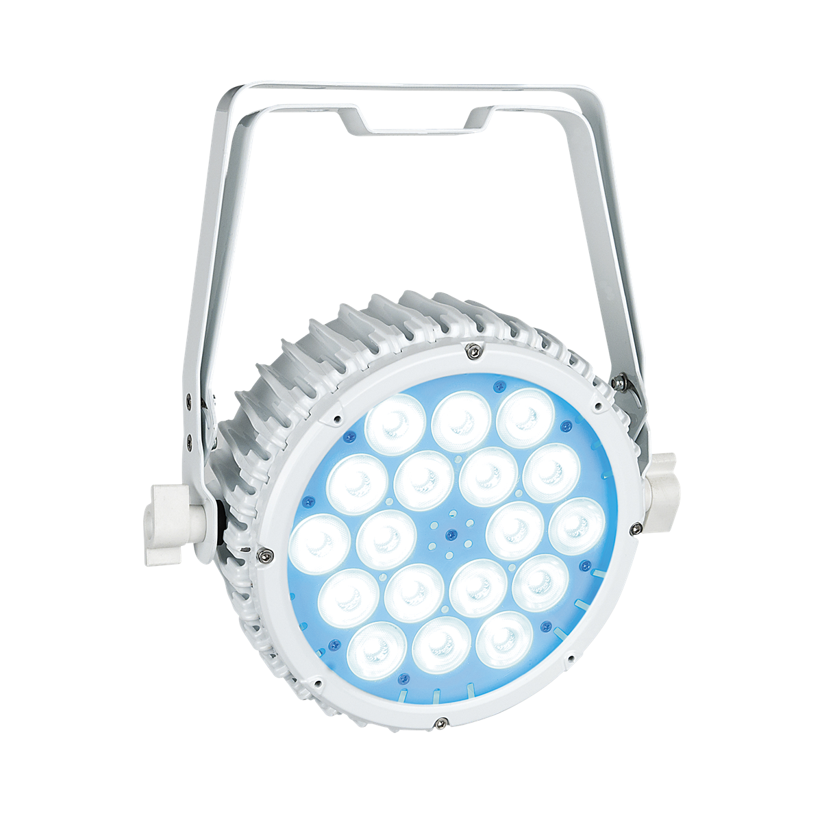 Projecteurs PAR LED - Showtec - Compact Par 18 MKII (Blanc)