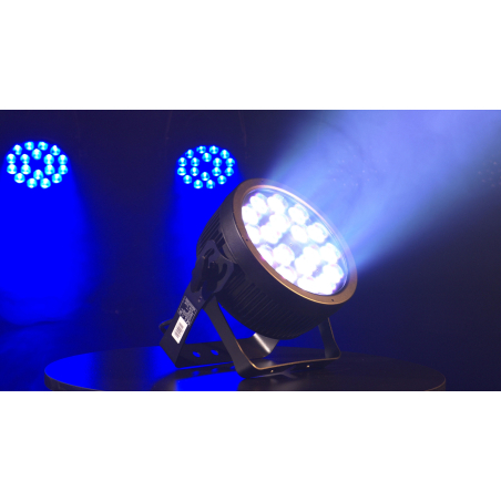 Projecteurs PAR LED - Showtec - Compact Par 18 Q4 (Noir)