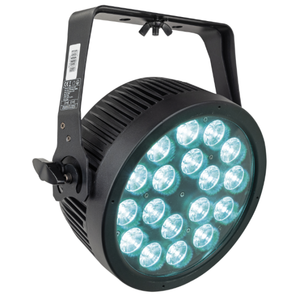 Projecteurs PAR LED - Showtec - Compact Par 18 Q4 (Noir)