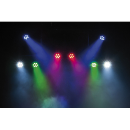 	Projecteurs PAR LED - Showtec - Compact Par 7 Q4 (Noir)