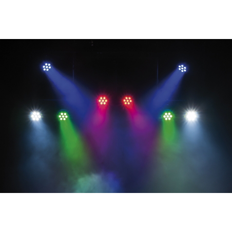 Projecteurs PAR LED - Showtec - Compact Par 7 Q4 (Noir)