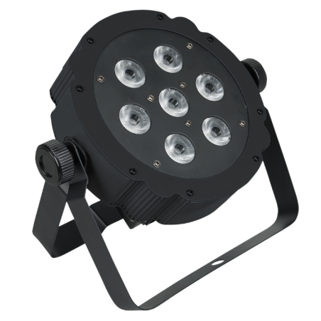 Projecteurs PAR LED - Showtec - Compact Par 7 Q4 (Noir)