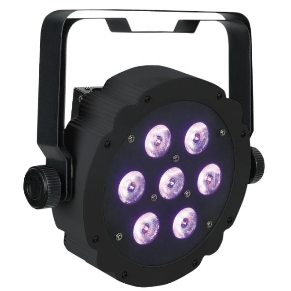 Projecteurs PAR LED - Showtec - Compact Par 7 Q4 (Noir)
