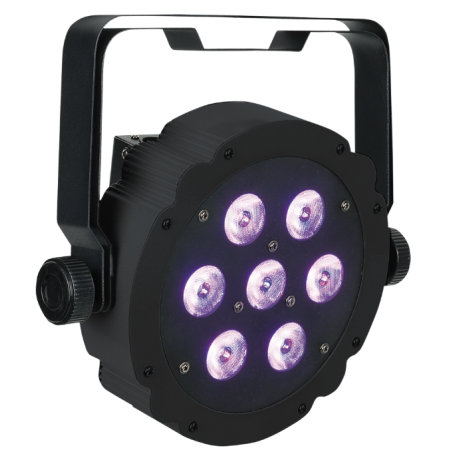 Projecteurs PAR LED - Showtec - Compact Par 7 Q4 (Noir)