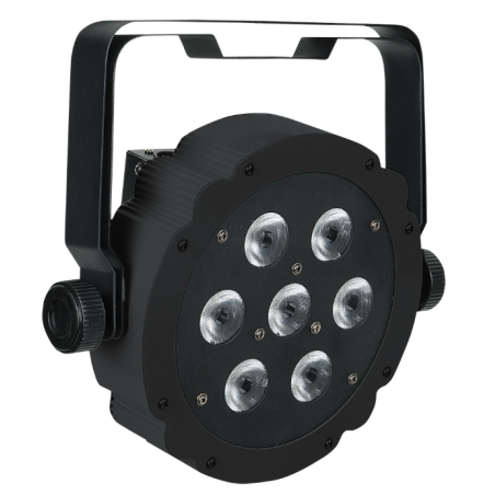 Projecteurs PAR LED - Showtec - Compact Par 7 Q4 (Noir)