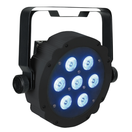 Projecteurs PAR LED - Showtec - Compact Par 7 Q4 (Noir)