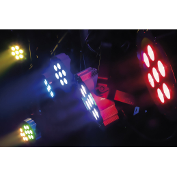 	Projecteurs PAR LED - Showtec - Compact Par 7 Q4 (Gris)