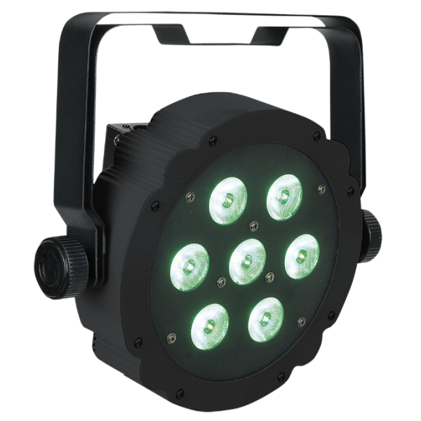 Projecteurs PAR LED - Showtec - Compact Par 7 Tri (Noir)