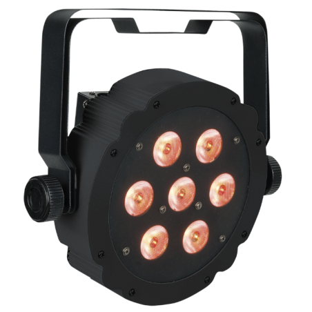 Projecteurs PAR LED - Showtec - Compact Par 7 Tri (Noir)