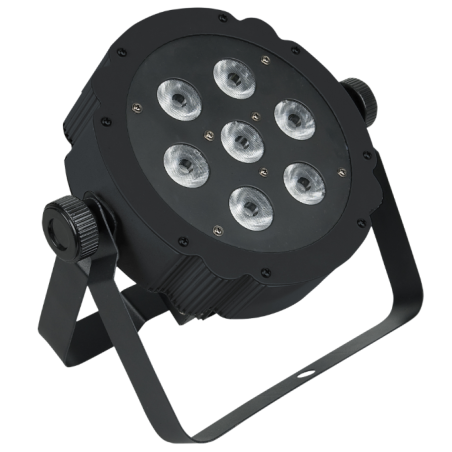 Projecteurs PAR LED - Showtec - Compact Par 7 Tri (Noir)
