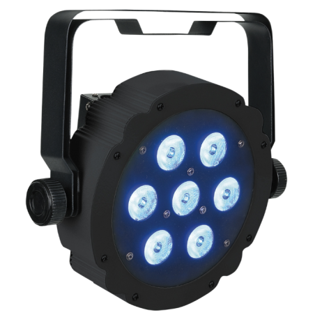 Projecteurs PAR LED - Showtec - Compact Par 7 Tri (Noir)