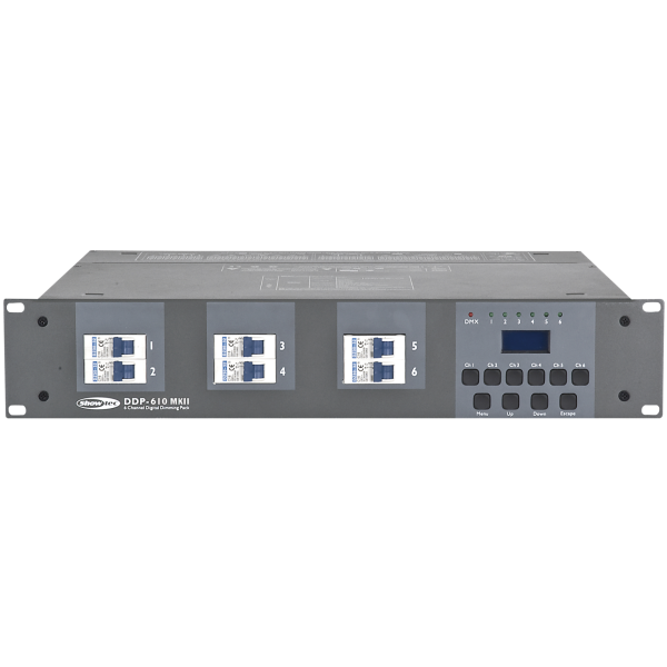 Blocs de puissance - Showtec - DDP-610 MKII Schuko