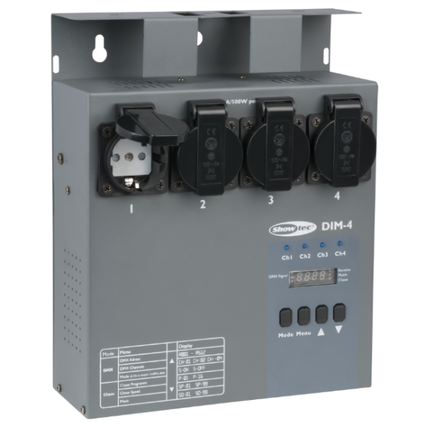 Blocs de puissance - Showtec - DIM-4