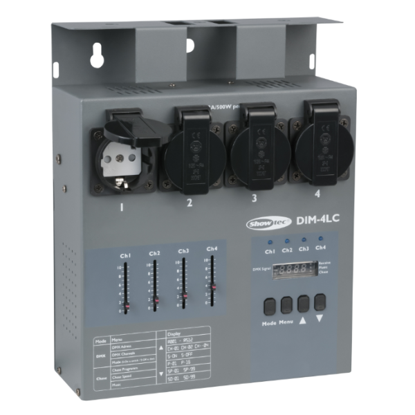 Blocs de puissance - Showtec - DIM-4LC