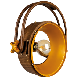 	Projecteurs architecturaux LED - Showtec - Edison Vintage 2 (Bois)
