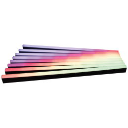 Barres led extérieures - Showtec - Ensemble Octostrip FLEX (1m)