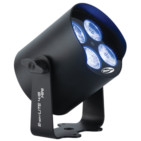 Projecteurs sur batteries - Showtec - EventLITE 4/8 Mini Q6 (Noir)