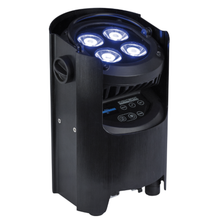 Projecteurs sur batteries - Showtec - EventSpot 1600 Q4 (Noir)