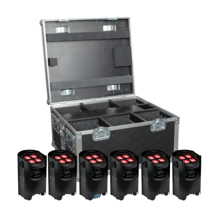 Projecteurs sur batteries - Showtec - EventSpot 1600 Q4 Set (Noir)