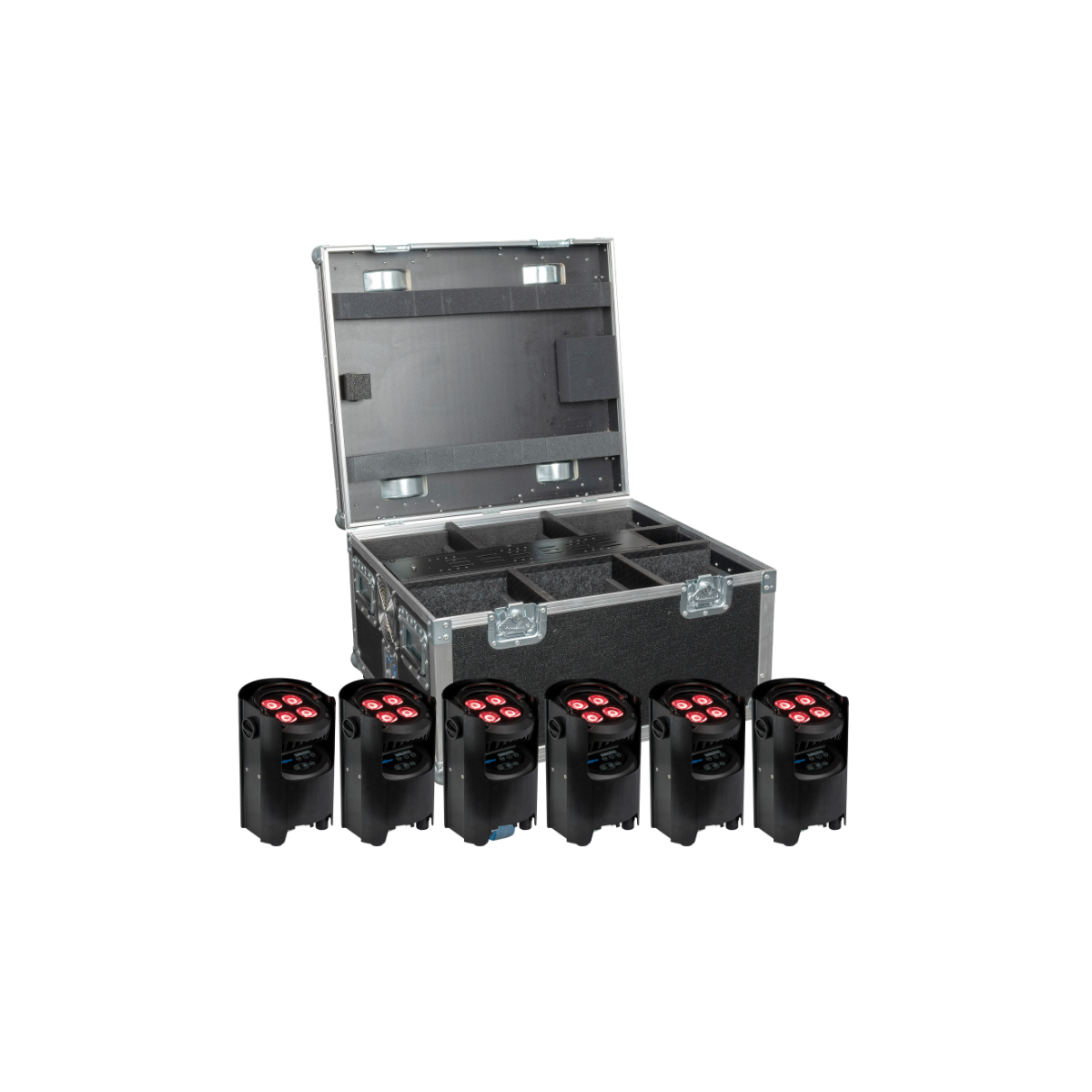 Projecteurs sur batteries - Showtec - EventSpot 1600 Q4 Set (Noir)