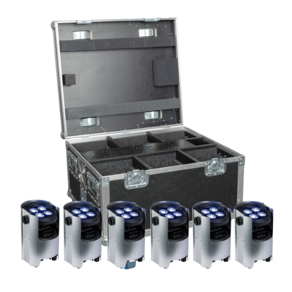 Projecteurs sur batteries - Showtec - EventSpot 1600 Q4 Set...