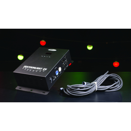 Guirlandes Guinguettes - Showtec - Festoonlight Q4 Controller...