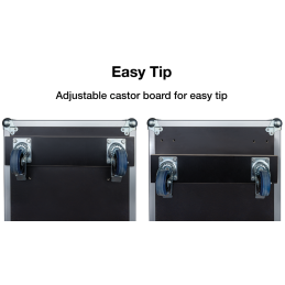 	Flight cases éclairage - Showtec - Flighcase pour 2 x Goliath