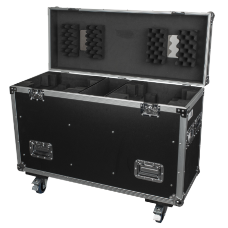 Flight cases éclairage - Showtec - Flightcase pour 2...
