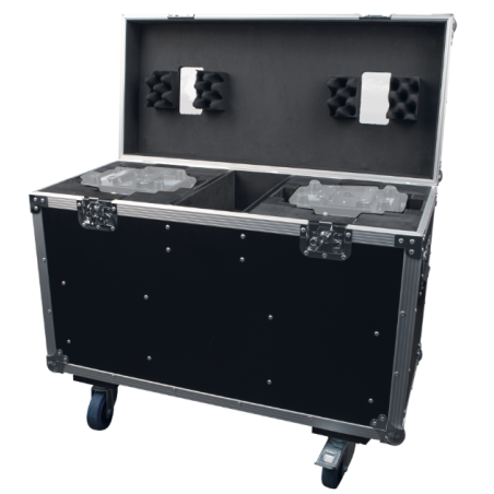 Flight cases éclairage - Showtec - Flightcase pour 2 x Shark -...