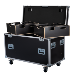 	Flight cases éclairage - Showtec - Flightcase pour 2 x Stage...