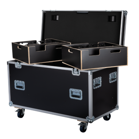 Flight cases éclairage - Showtec - Flightcase pour 2 x Stage...