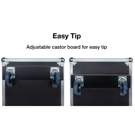 Flight cases éclairage - Showtec - Flightcase pour 3 x...