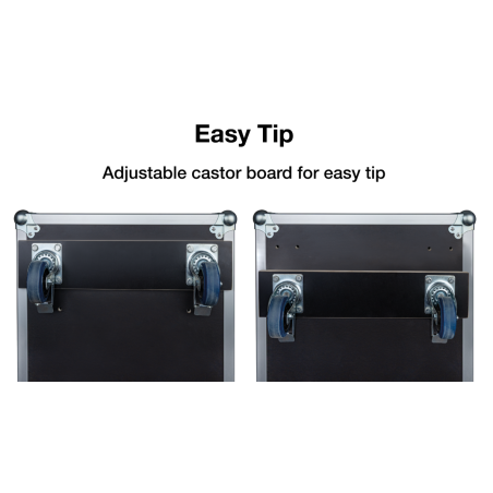 Flight cases éclairage - Showtec - Flightcase pour 4 Titan...