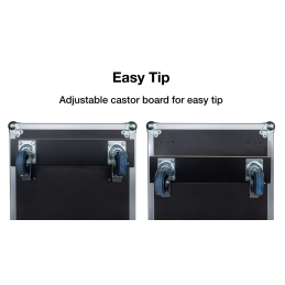 	Flight cases éclairage - Showtec - Flightcase pour 4 appareils...