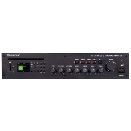 Ampli ligne 100V - Rondson - AM 120 RM-CD-2