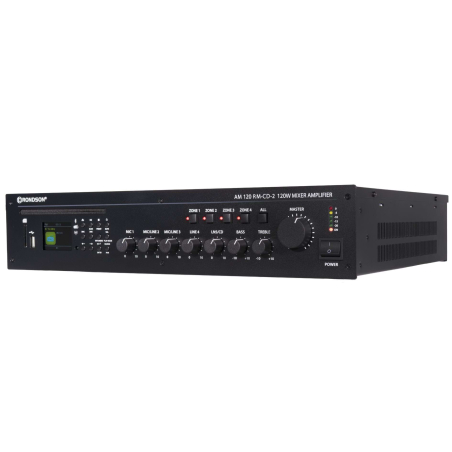 Ampli ligne 100V - Rondson - AM 120 RM-CD-2