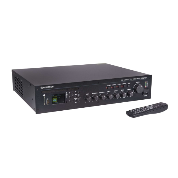Ampli ligne 100V - Rondson - AM 120 RM-CD-2