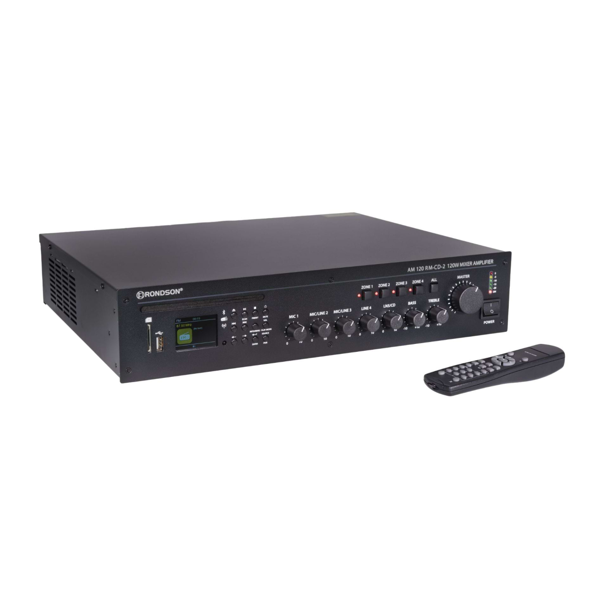 Ampli ligne 100V - Rondson - AM 120 RM-CD-2