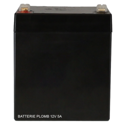 	Batteries sonos portables - Power Acoustics - Sonorisation - BATTERIE PLOMB 12V 5A