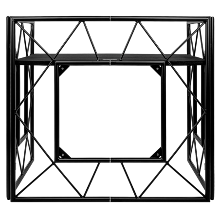 Stands DJ de scène - PLUGGER - Event Stage (Black)
