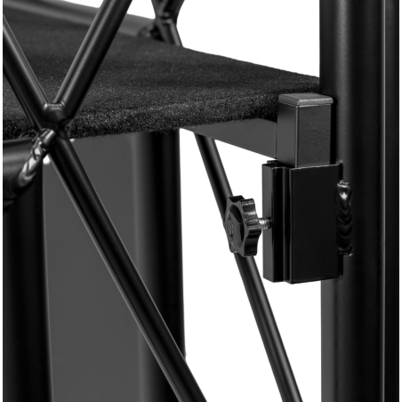 Stands DJ de scène - PLUGGER - Event Stage (Black)