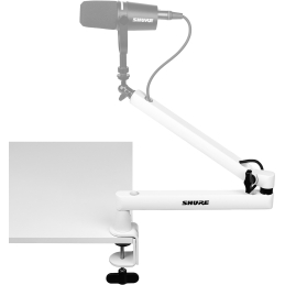 	Pieds micros de tables - Shure By Gator - SH-BROADCAST2-W (BLANC)