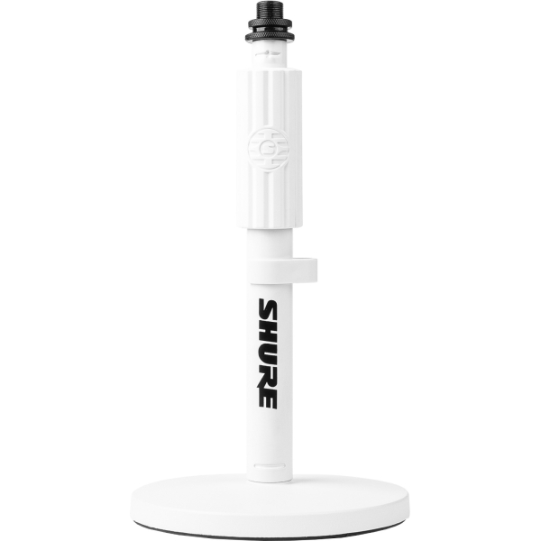 Pieds micros de tables - Shure By Gator - SH-DESKTOP1-W (BLANC)